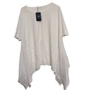 Women's NWT ELLAZHU Asymmetrical Top 1X